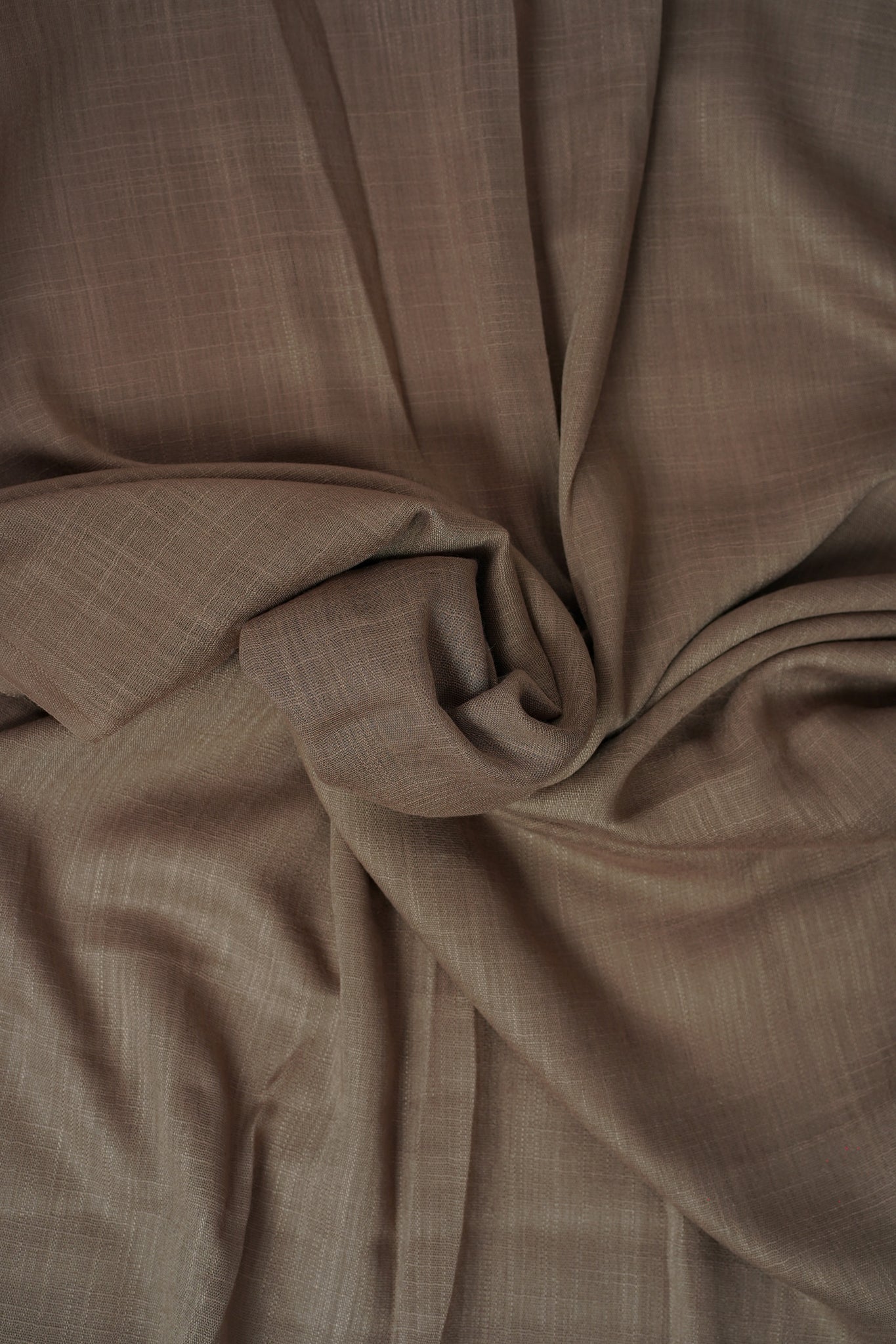 Brown Polyester Scarf