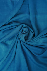 Blue Polyester Scarf
