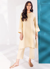 2 Pc Details on Sleeves & Button on Placket - Janaan Clothing